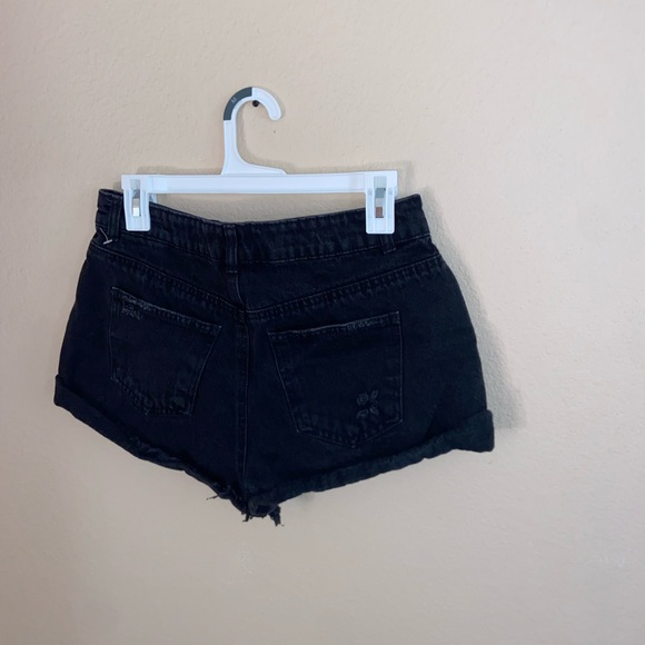 Forever 21 high rise short shorts beach vibes punk girly flirt fashion bottoms - Picture 6 of 13